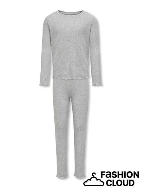 KOGMUNTE LOUNGEWEAR L/S PANT SET JRS