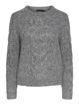 PCNINA LS O-NECK KNIT NOOS BC