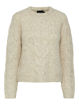 PCNINA LS O-NECK KNIT NOOS BC