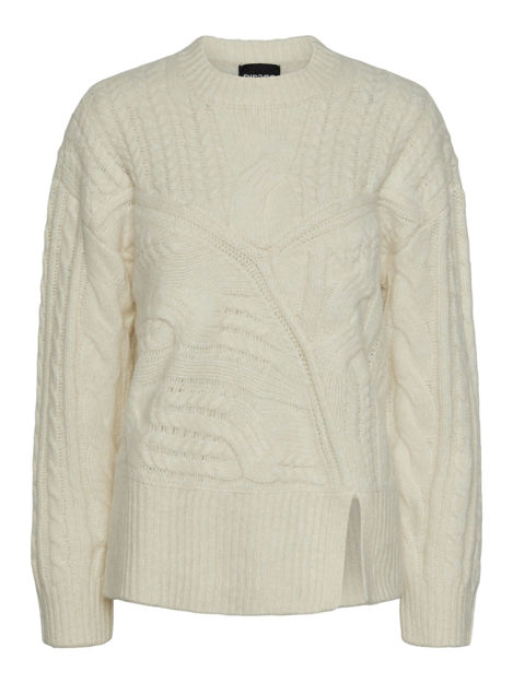 pcnable ls oneck knit.