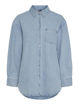 pcmaisia ls denim shirt Noos.