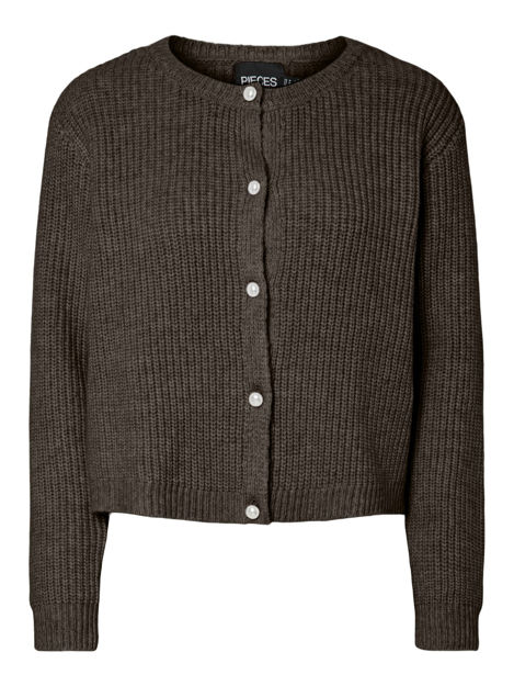 PCJYDA LS PEARL KNIT CARDIGAN