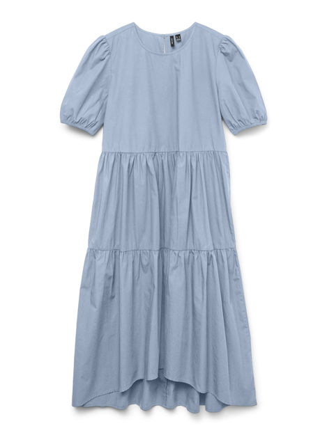 VMJARLOTTE 2/4 O-NECK CALF DRESS